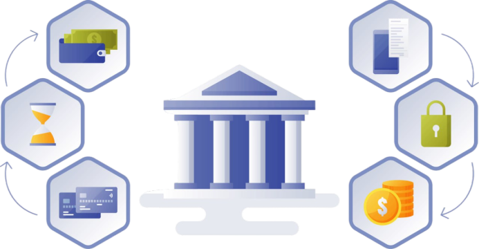 Banking and finance icons